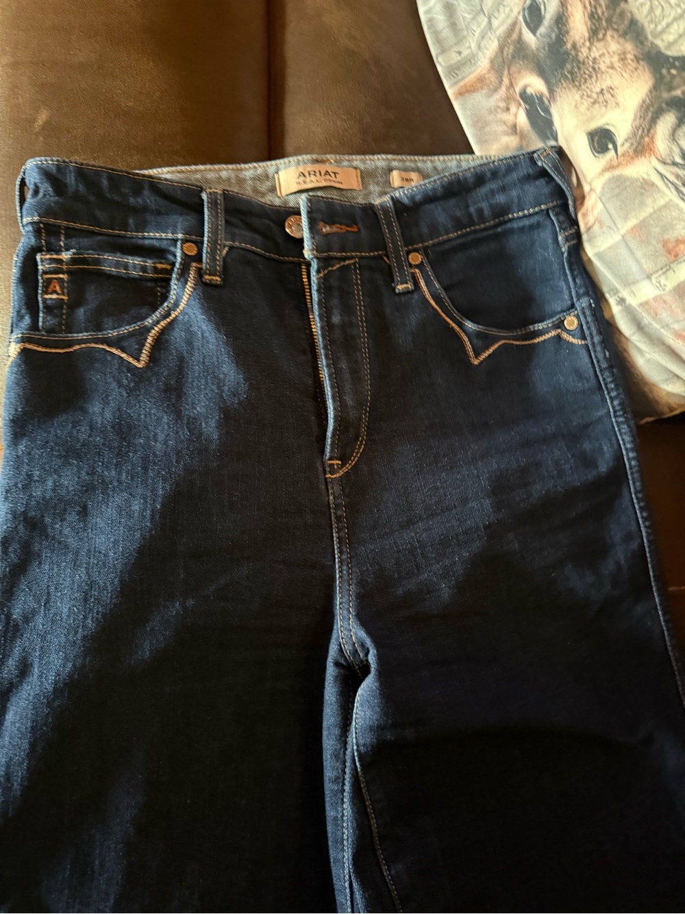 Ariat Women's Dark Indigo High-Rise Stretch Jeans